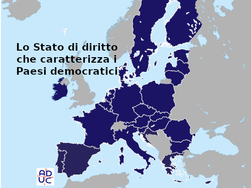 Stato di diritto caratterizza i Paesi democratici