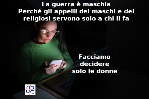 Guerra: decidano le donne