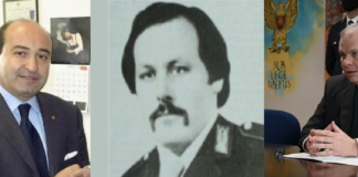 La Polizia di Stato di Vicenza ricorda l’agente scelto Alessandro Fui vittima del dovere: fu ucciso il 13 febbraio 1986 a Dueville, in via Astichelli Agente scelto Alessandro Fui tra prefetto Signoriello e questore Sartori nell'immagine