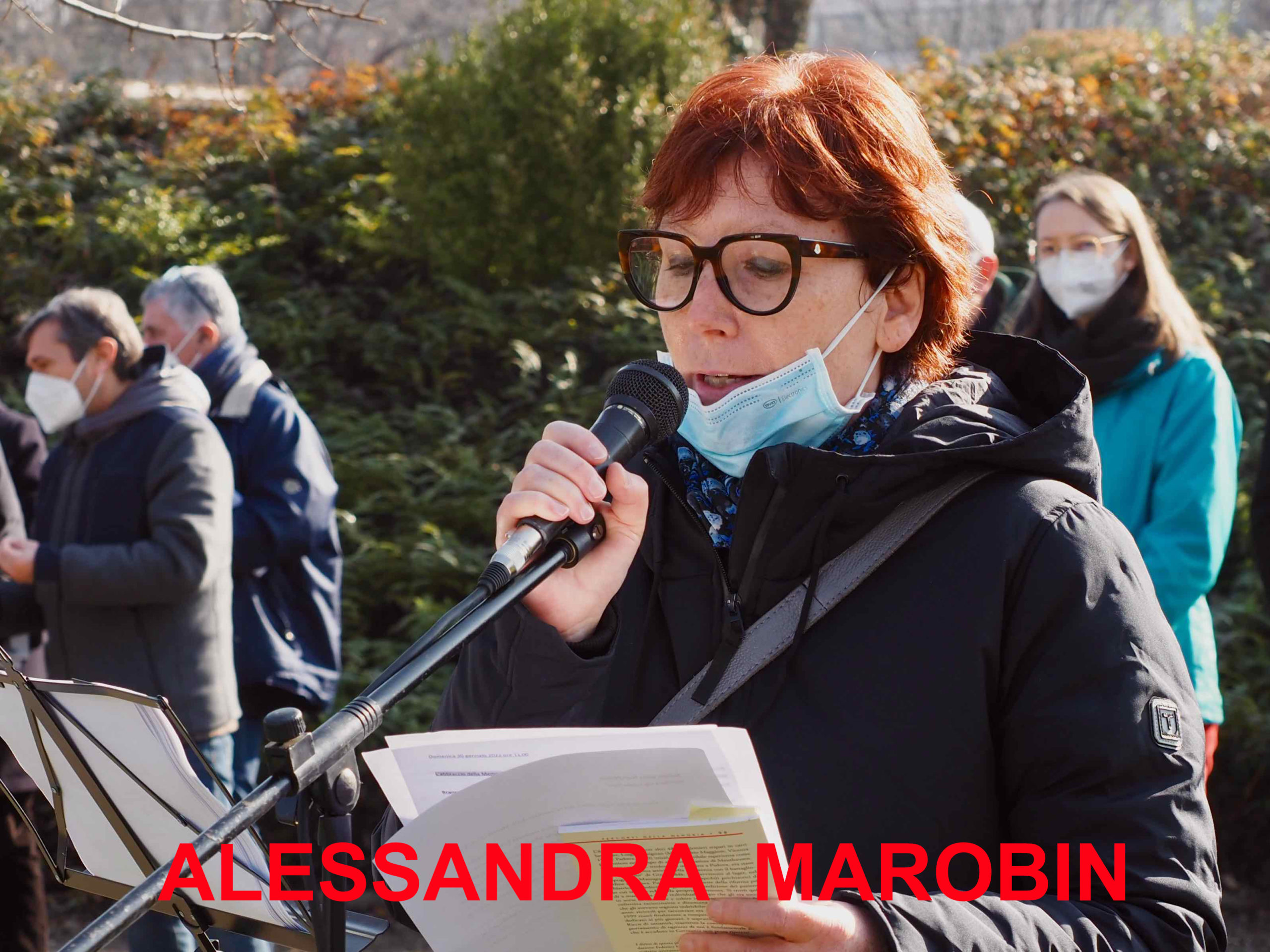 Alessandra Marobin, foto di Maurizio Morelli sulla Memoria