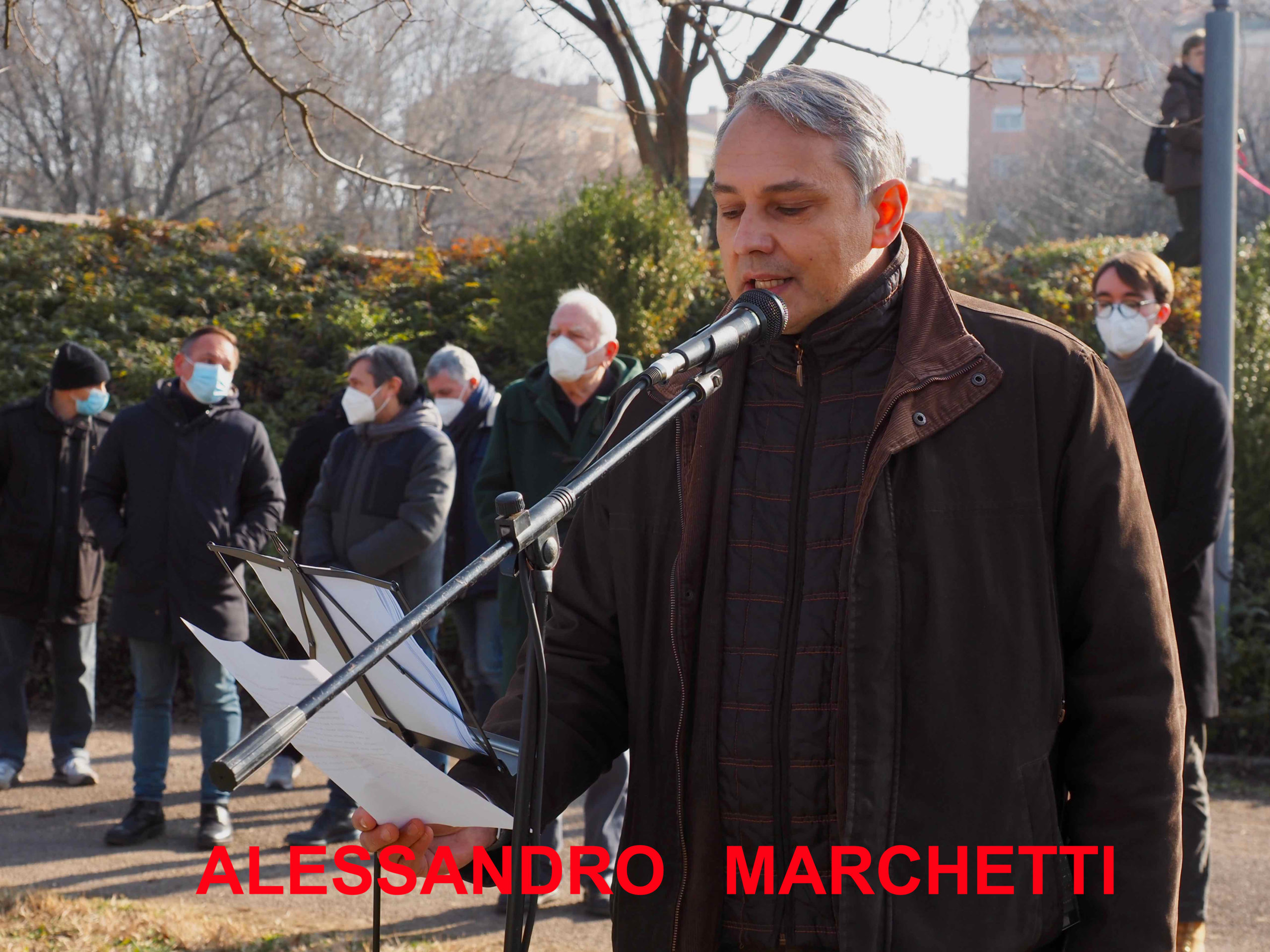 Alessandro Marchetti, foto di Maurizio Morelli sulla Memoria