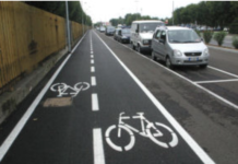 Manutenzione in via Quadri, Ciro Asproso (Coalizione Civica Vicenza): serve una bike lane Bike lane, ciclabile