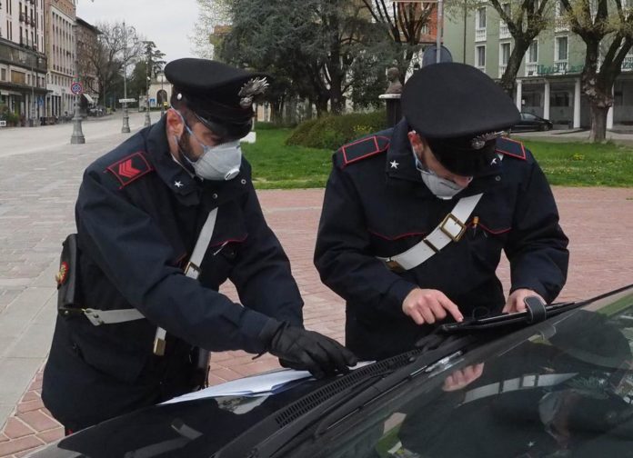Carabinieri di Piovene Rocchette (foto di archivio)