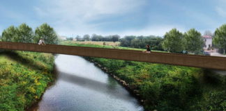 Vicenza Caldogno in bici su nuova passerella ponte Marchese, per estate via ai lavori. Celebron: mobilità ciclabile casa lavoro in ottica green Ciclopedonale Caldogno Vicenza, passerella