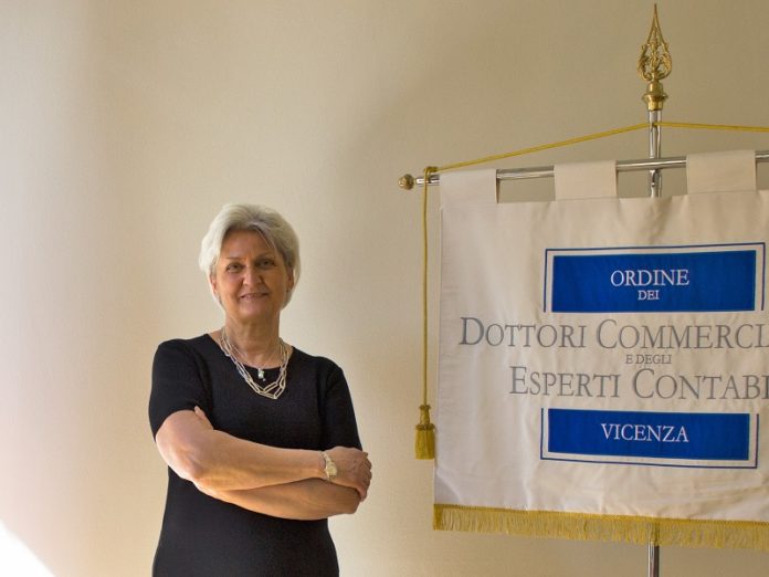 Margherita Monti, presidente Ordine dei Dottori Commercialisti e degli Esperti Contabili di Vicenza