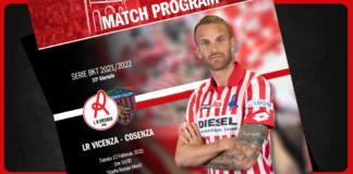 LR Vicenza Match Program: arriva il Cosenza Lr Vicenza Cosenza, Match program