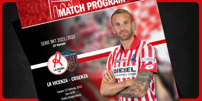 Lr Vicenza Cosenza, Match program