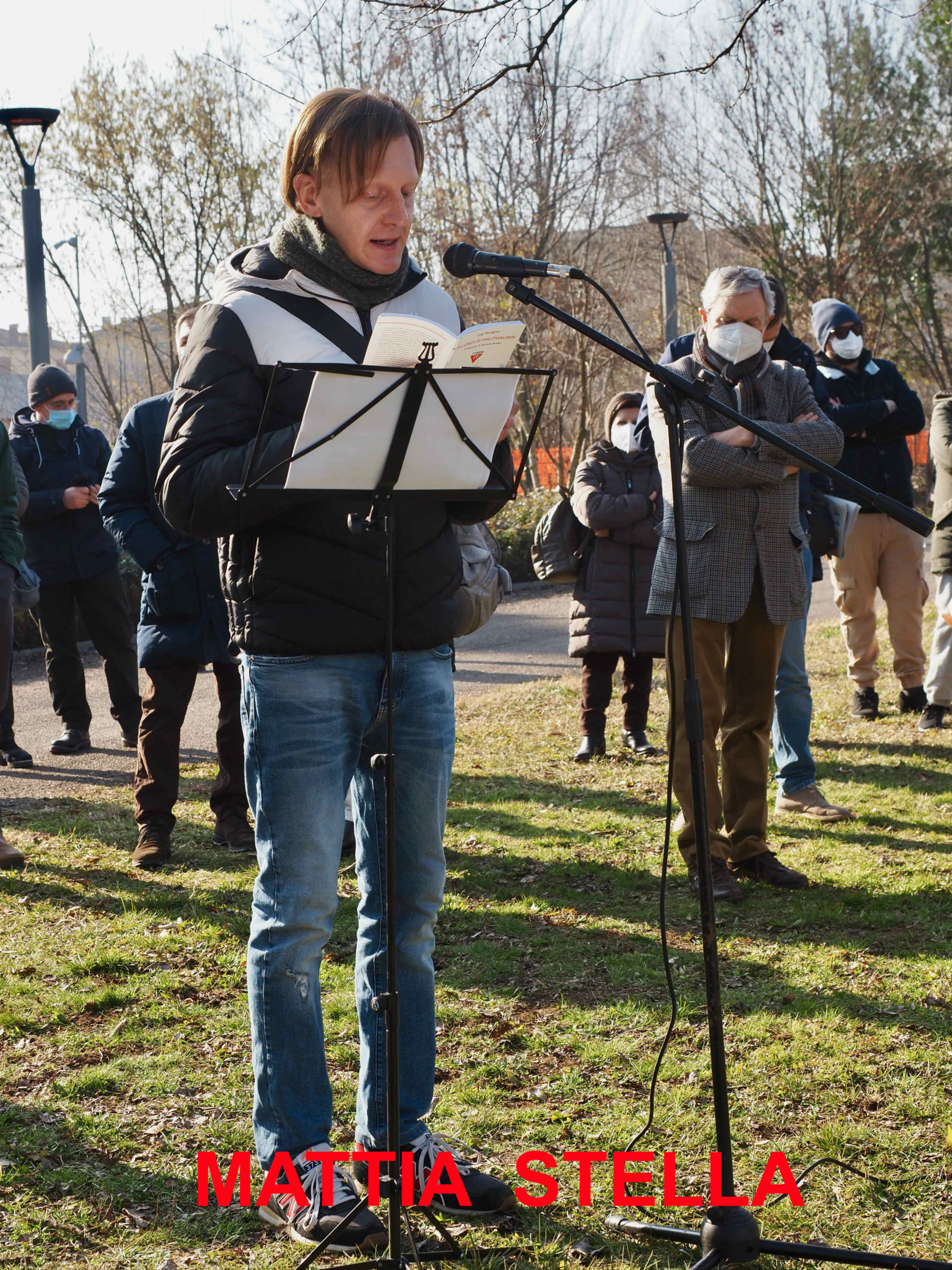 Mattia Stella, foto di Maurizio Morelli sulla Memoria