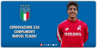 Lr Vicenza, Maycol Tejada convocato in Nazionale Under 16!