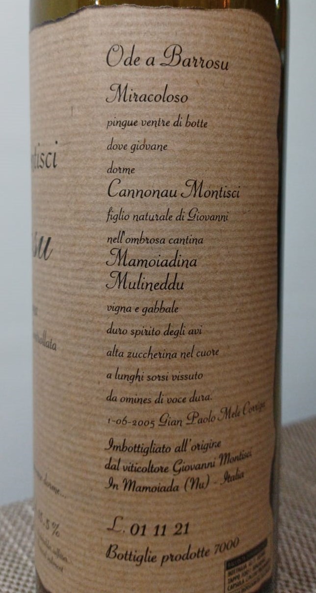 Ode a Barrosu Cannonau