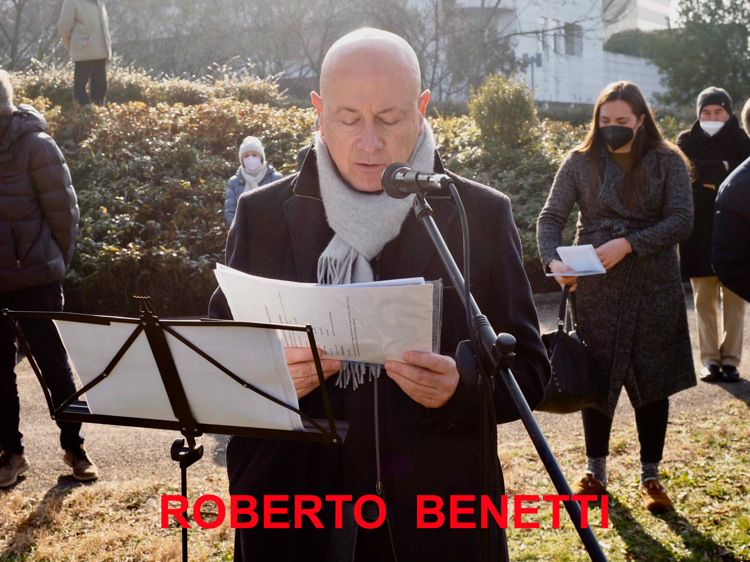 Roberto Benetti, foto di Maurizio Morelli sulla Memoria