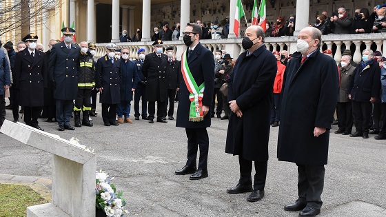 Giorno del Ricordo, vicesindaco Matteo Celebron: cerimonia al Cimitero Maggiore di Vicenza