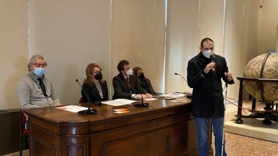 Progetto Inclusion, Da sinistra: Passarin, Siotto, Maltauro, Soprana. In piedi, Marini