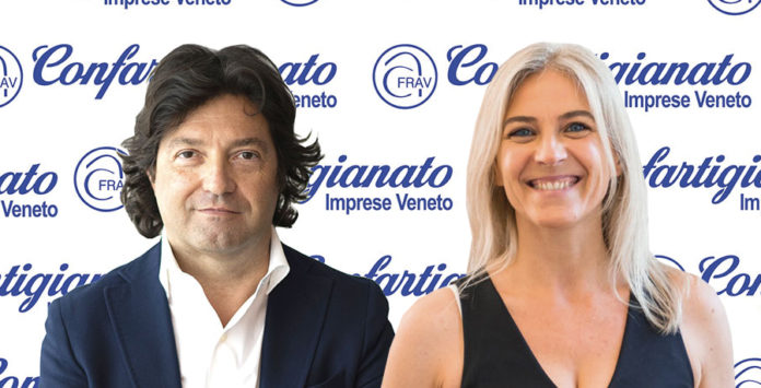 Donne Impresa, Barbara Barbon con Roberto Boschetto (Confartigianato Imprese Veneto)