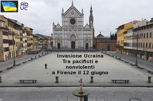 Ucraina, manifestazione a Firenze