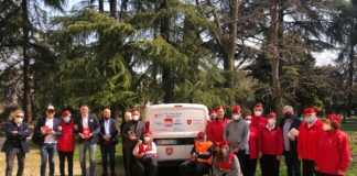 Donazione furgone al Gruppo CISOM di Vicenza dalla Ditta MA di Masiero con altri imprenditori: sarà utilizzato per unità di strada Gruppo Cisom di Vicenza