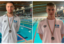 Al via i campionati Italiani giovanili al maschile: subito due argenti per la Leosport Creazzo con Elia Codardini e Tommaso Griffante Leosport Creazzo, giovanili nuoto: due argenti con Codardini e Griffante