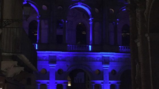 Autismo, Basilica Palladiana in Blu