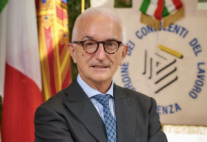 Franco Bastianello, presidente Ordine dei consulenti del lavoro della provincia di Vicenza