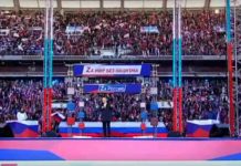 Putin controlla la Russia ma è un paria nel resto del mondo Putin allo stadio Luzniki