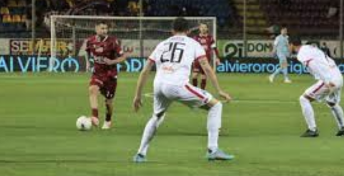 Reggina Lr Vicenza, un'azione di gioco