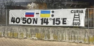 “Coordinate di Napoli da bombardare”, Zaia: “striscione a Verona indegno, ma la città non è quello striscione” Striscione choc al Bentegodi di Verona: Russia, Ucraina e le coordinate di Napoli da... bombardare
