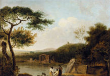 L’insolito miraggio della Fata Morgana sul Lago d’Averno (Pozzuoli): fisica e fenomeni ottici Il Lago d'Averno in un dipinto di Richard Wilson (1765).