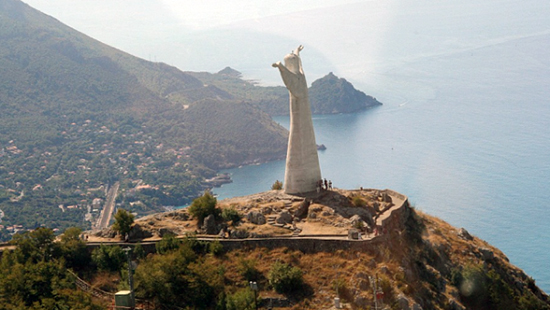 cristo redentore di maratea panorama