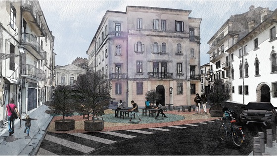 Centralità urbane a Vicenza: contesto piazzetta Santi Apostoli, contra' Santi Apostoli e piazzola San Lorenzo Centralità urbane a Vicenza: contesto piazzetta Santi Apostoli, contra' Santi Apostoli e piazzola San Lorenzo