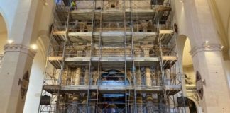 “Battesimo di Cristo” di Bellini a Vicenza, ass. Simona Siotto: è iniziato il restauro in memoria di Paolo Marzotto Battesimo di Cristo di Bellini, il restauro a Vicenza