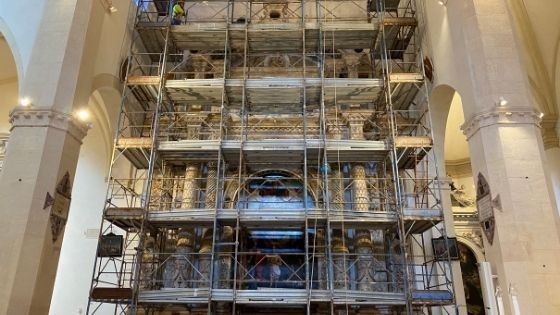 Battesimo di Cristo di Bellini, il restauro a Vicenza