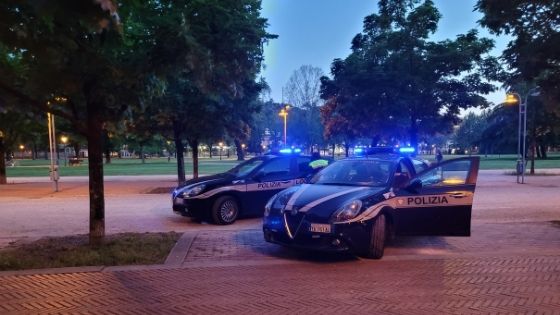 Campo Marzo Polizia locale di Vicenza in azione