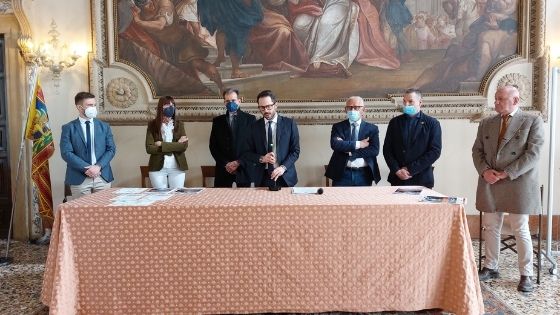 Salita del Costo: la presentazione con Luigi Battistolli, Matteo Celebron, Renzo De Tomasi e i rappresentanti dei comuni interessati