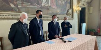 Ex studentato S. Marco a Vicenza concorre a finanziamenti Pnrr per accoglienza: Rucco, Tosetto e mons. Pizziol e Miola annunciano accordo Ex studentato S.Marco: mons. Pizziol, Rucco, Tosetto e mons. Miola annunciano accordo per fondi PNRR