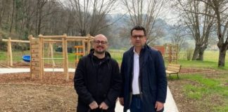 Nuovo parco giochi nell’area dell’ex colonia Bedin Aldighieri, sindaco di Vicenza Rucco e ass. Ierardi: in fase di ultimazione Al parco giochi nell’area dell’ex colonia Bedin Aldighieri Rucco e Ierardi