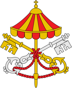 Emblema della Santa Sede durante la sede vacante