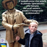 Quindicenne punta pistola (giocattolo) alla tempia del prof severo… François-Marie Arouet (Aduc): media e insegnanti problematici Pistola (giocattolo) alla tempia del prof severo