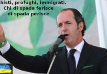 Leghisti, profughi, immigrati. François-Marie Arouet (Aduc): chi di spada ferisce di spada perisce Profughi ucraini e gli... altri, per Luca Zaia