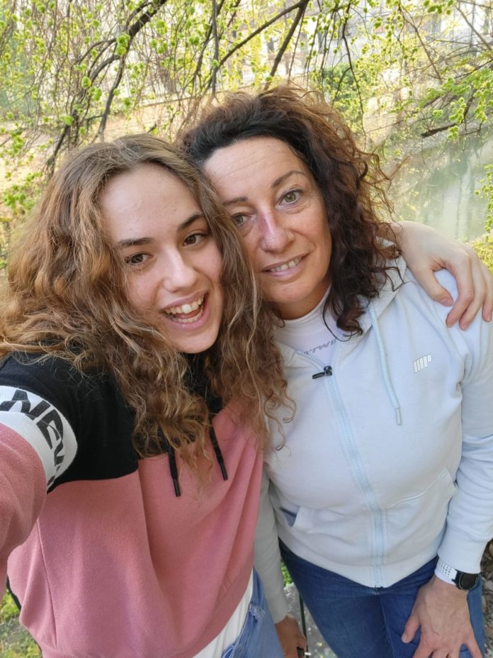 Giada Alzetta e mamma Monica