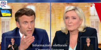Macron vs Le Pen, informazione elettorale. François-Marie Arouet (Aduc): l’esempio francese Macron e Le Pen