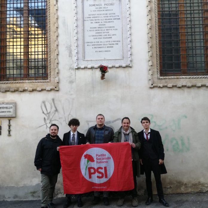 25 aprile: PSI e FGS in piazza a Vicenza per festeggiare la Liberazione
