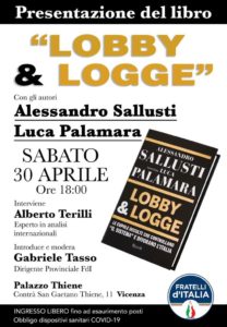 "Lobby & logge" di Alessandro Sallusti e Luca Palamara: la presentazione a Vicenza