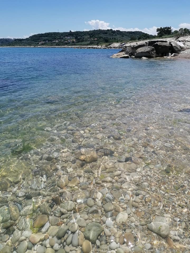 Acqua spiaggia di punta dell'Acquabella