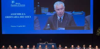 No al processo per 21 amministratori e sindaci ex BPVI, avv. Cavallari (Adusbef): per gip Mantovani mancavano segnali di allarme, ma… Archiviazione 21 amministratori e sindaci ex BPVi, assemblea del 2015 (archivio)