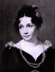 Cassandra Luci tra il 1825 e il 1830.