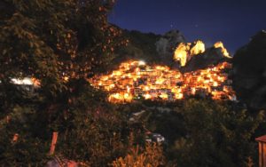 Castelmezzano by night, ph. Simona Servillo