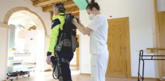 Arcugnano, struttura sanitaria privata nominata Centro di Eccellenza per il Parkinson Esoscheletro utilizzato per le terapie e le cure del parkinson