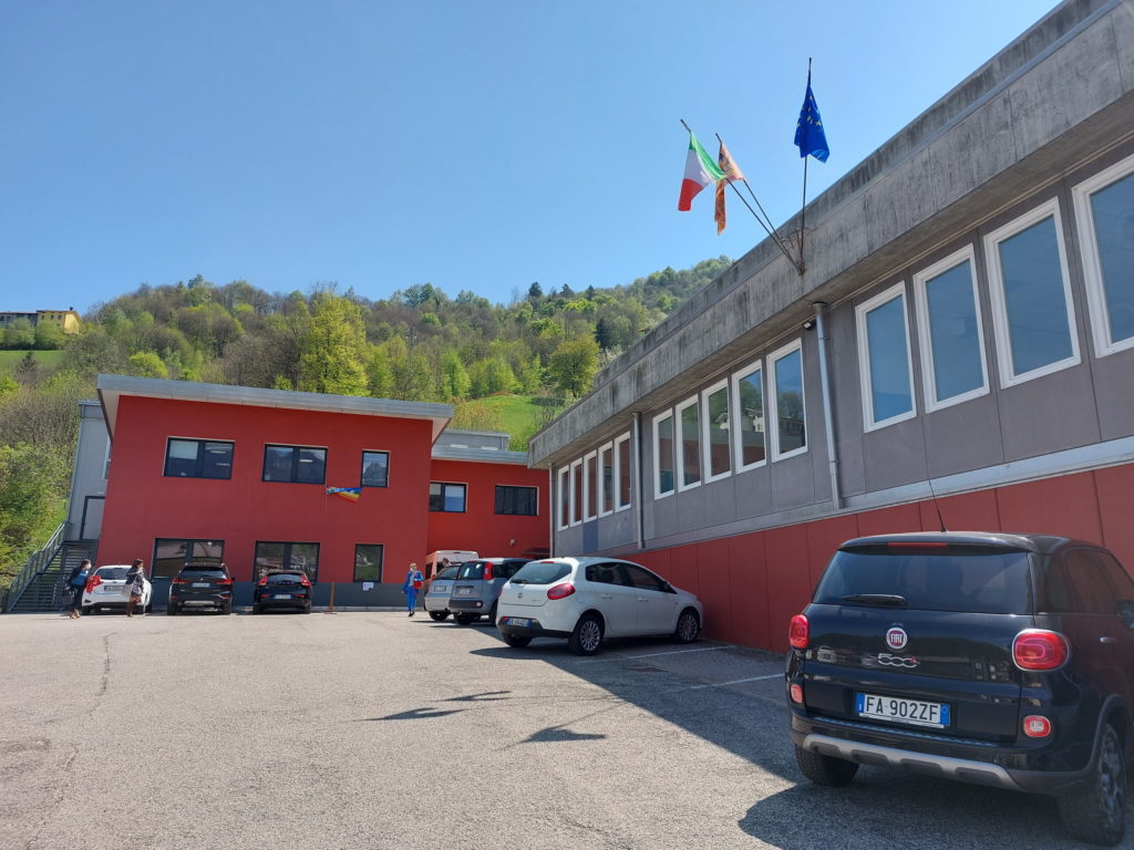 Istituto alberghiero Artusi di Recoaro Terme, alcune facciate