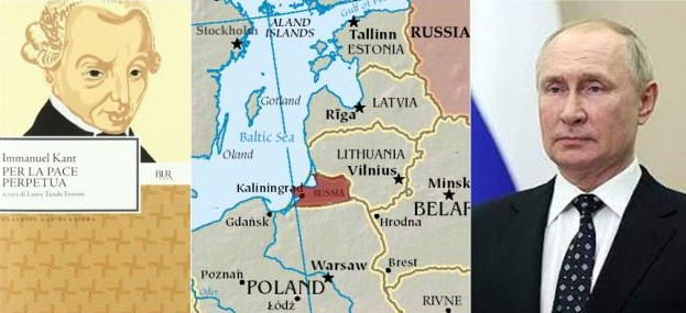 Kant, Per la pace perpetua, Kaliningrad, Putin, credits wikipedia