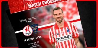LR Vicenza Match Program: arriva il Lecce